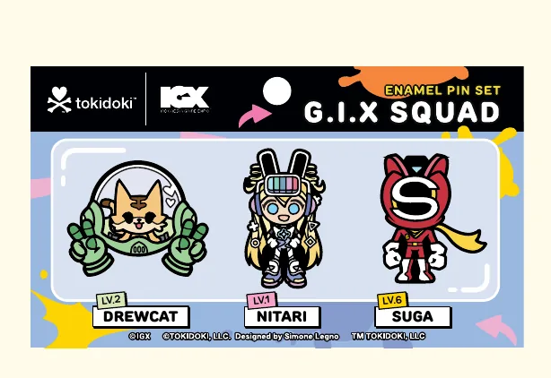 Tokidoki Collab. Merchandise